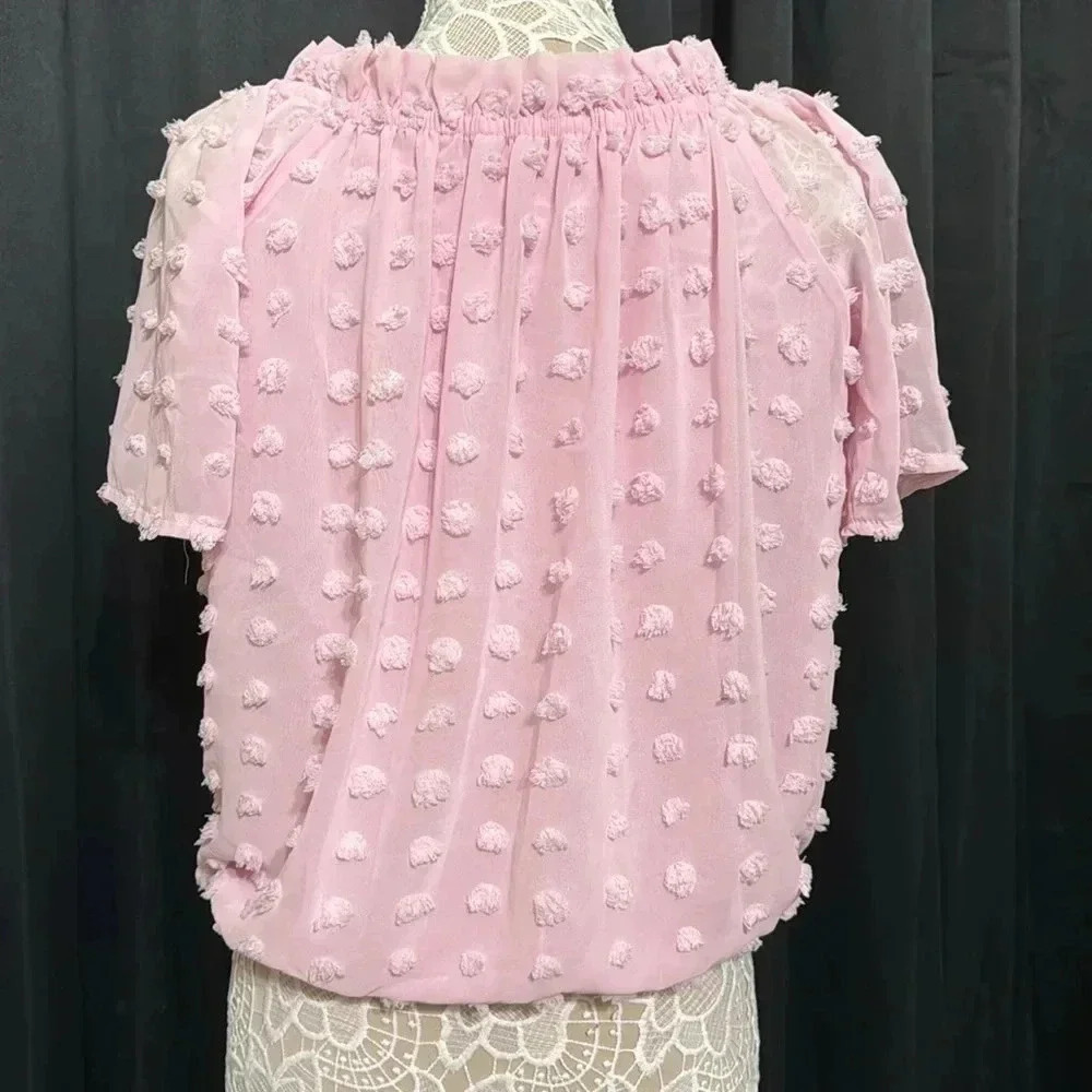 Pink Popcorn Blouse - Picture 4 of 4